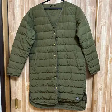 BEAMS HEART 빔즈 하트 프렌치 롱 다운 자켓