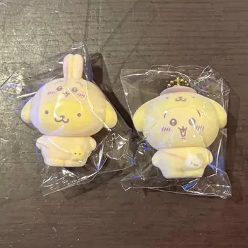 산리오 치이카와 (먼작귀) 플로키 토끼 폼폼푸딩