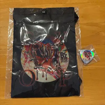 B'z LIVE 2025 FYOP 사코슈 피크 배지