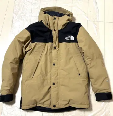 THE NORTH FACE 마운틴 다운 자켓 S 베이지 블랙