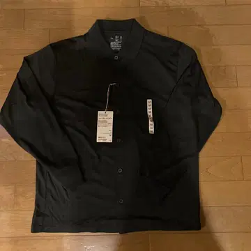 무인양품 MUJI 미사용 새상품 택 포함 울 혼방 천축 편직 셔츠 가디건