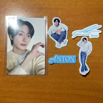 RIIZE 시부야 109 팝업 씰 특전 트레이딩 카드 앤톤