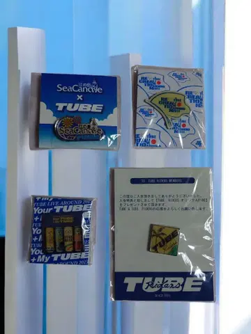 TUBE 핑 배지 세트