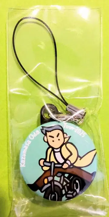 오다 카즈마사 가챠 스트랩 참 자전거 전국 투어 완주 기념 이벤트