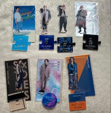 SixTONES 다나카 쥬리 아크릴 스탠드 세트 모음