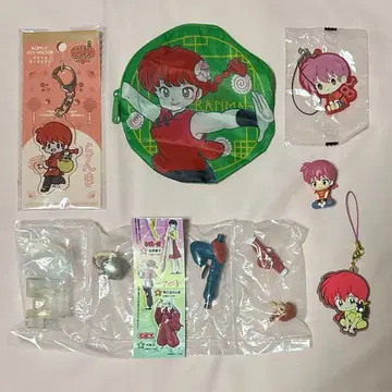 란마 1/2 굿즈 란마 6세트