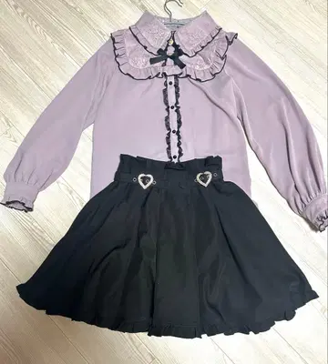 RJITA 블라우스 스커트 지뢰계