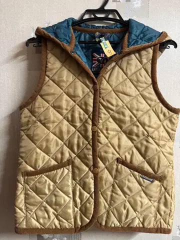 LAVENHAM 퀼팅 베스트 38 사이즈