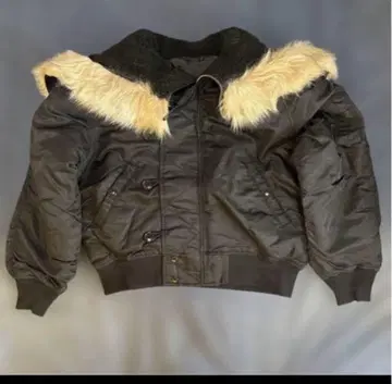 military type N2B flight jacket black