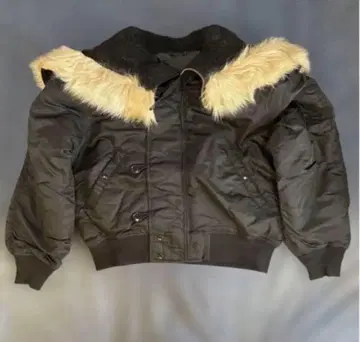 military type N2B flight jacket black