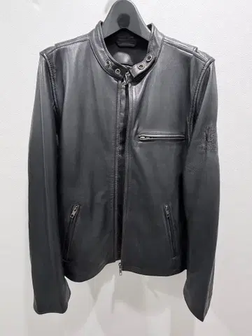 HEATH 블랙 가죽 자켓 M