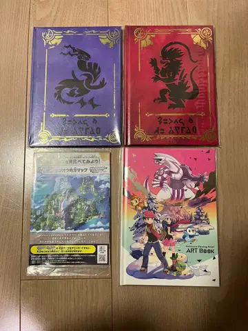 포켓몬 아트북 지도 세트