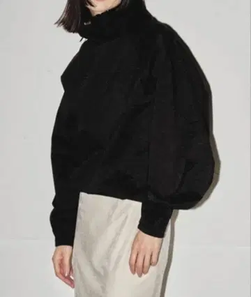 TODAYFUL Sheer Drawstring Pullover 블랙