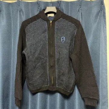 50s60s 니트 가디건 버드아이