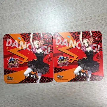 페르소나 5 댄싱 스타나이트 파세라 코스터 오쿠무라 하루 2장 세트