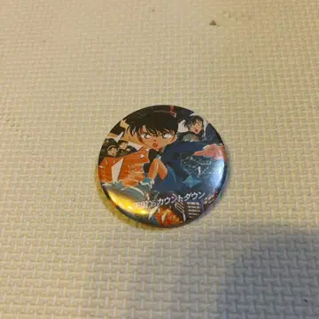 명탐정 코난 코난 카페 2016 한정판 천국으로의 카운트다운 캔뱃지