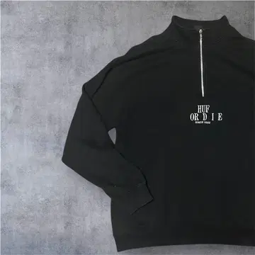 HUF 하프 지퍼