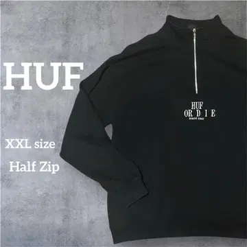 HUF 하프 지퍼