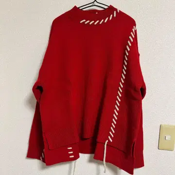 새상품 니코앤드 niko and - 핸드스티치 니트 풀오버