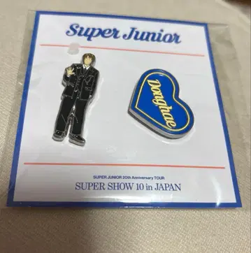 SUPER JUNIOR 스파쇼 10 핀 배지 미개봉 새상품 동해