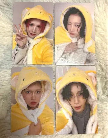 XLOV Jump up 특전 트레이딩 카드 컴프 4장 세트