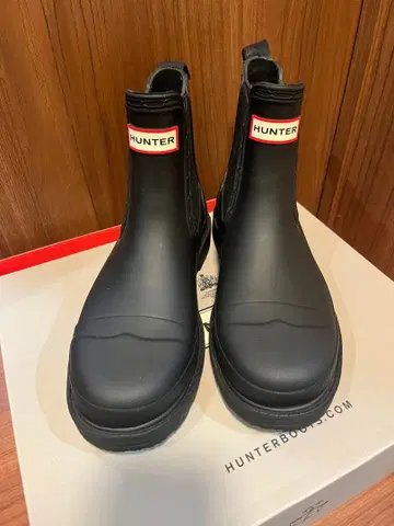 헌터 사이드 고어 레인부츠 WFS1018RMA (박스 있음)