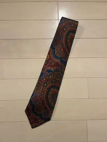 ETRO 페이즐리 무늬 넥타이