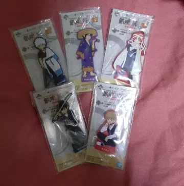 제일복권 은혼 은혼전 러버 스탠드 5종 세트