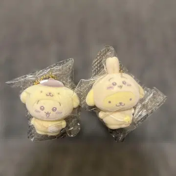 치이카와 산리오 시크릿 플로키 마스코트 참 토끼 푸딩