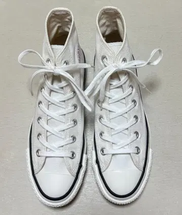 컨버스 일본제 올스타 J 화이트 HI 24cm