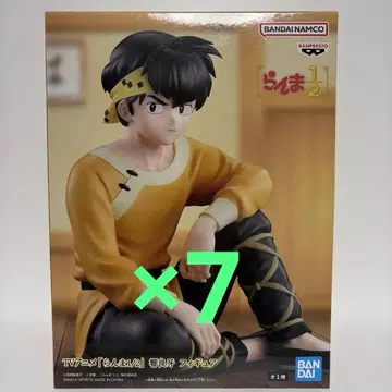 프라이즈 피규어 란마 1/2 쿄고쿠 료가 BANDAI MAMCO 7개