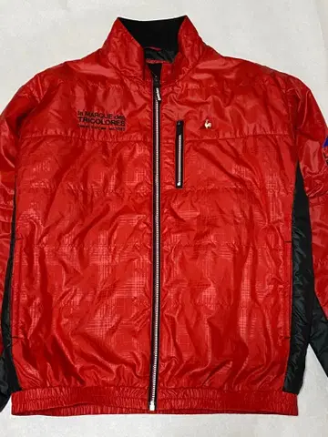 르꼬끄 스포르티브 골프 자켓 빨간색 LL