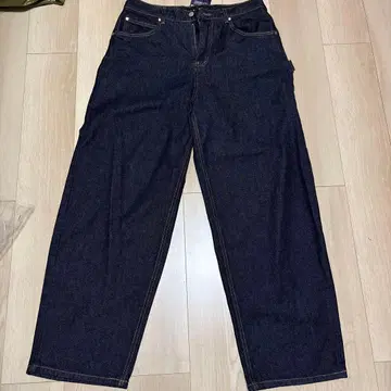 Retriever 다크 데님 와이드 레그 팬츠 L 사이즈