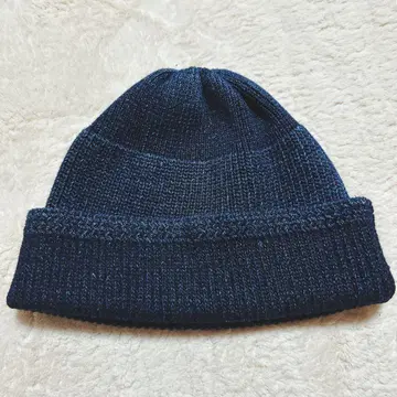 ROTOTO 인디고 롤업 비니