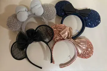 디즈니랜드 시 미니 머리띠 4개 세트