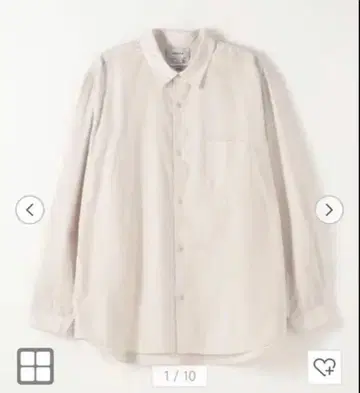 YAECA 스트라이프 셔츠