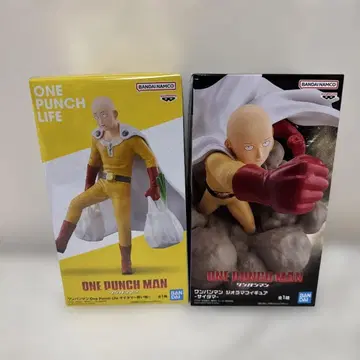 원펀맨 사이타마 피규어 2종 세트 ONE PUNCH LIFE