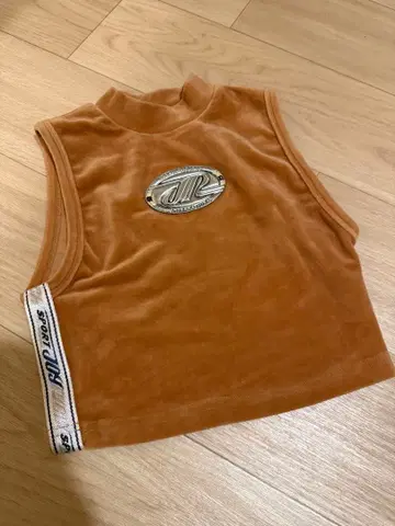 JOYRIC 벨벳 탱크탑 S 사이즈 브라운