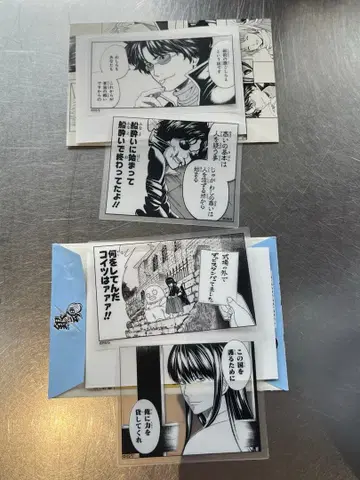 은혼 클리어 스티커 컬렉션 사카모토 다츠마 가츠라 코타로