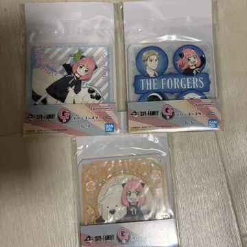 SPY x FAMILY 러버 코스터 세트 아냐