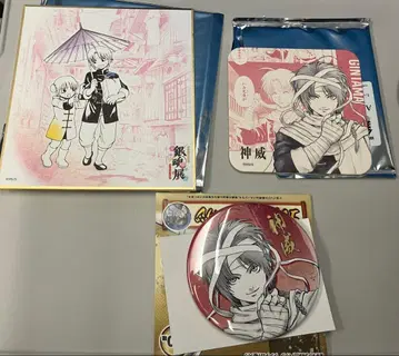 은혼 은혼전 카무이 세트 캔뱃지 색지