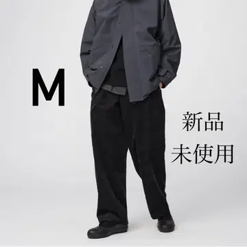 유니클로 u 코듀로이 유틸리티 팬츠 블랙 미사용 새상품