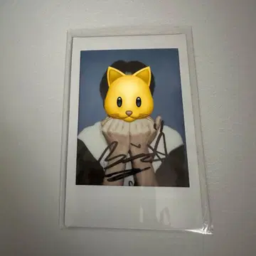 EVNNE 한빈 사인 포함 폴라로이드