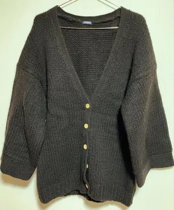 JOURNAL STANDARD 울 가디건 F 브라운