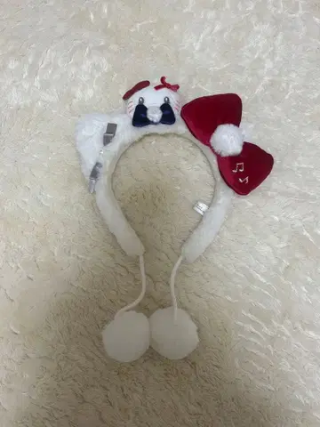 유니버셜 머리띠 키티 크리스마스