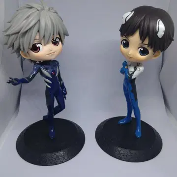 나기사 카오루 이카리 신지 피규어 Qposket 에바 플러그수트