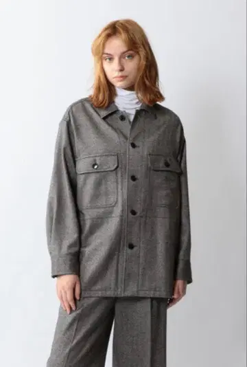 steven alan 헤링본 셔츠 자켓 M 사이즈