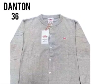 새상품 택 포함 단톤 울 가디건 36 그레이