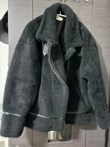 AZUL by MOUSSY 보아 자켓 M 사이즈 다크 그레이