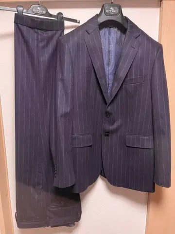 ETRO 스트라이프 울 셋업